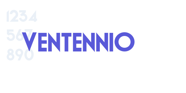 Ventennio font