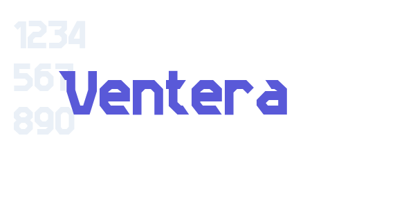 Ventera font free