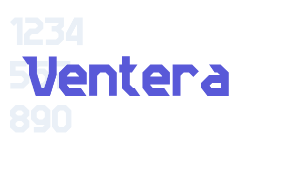 Ventera font free