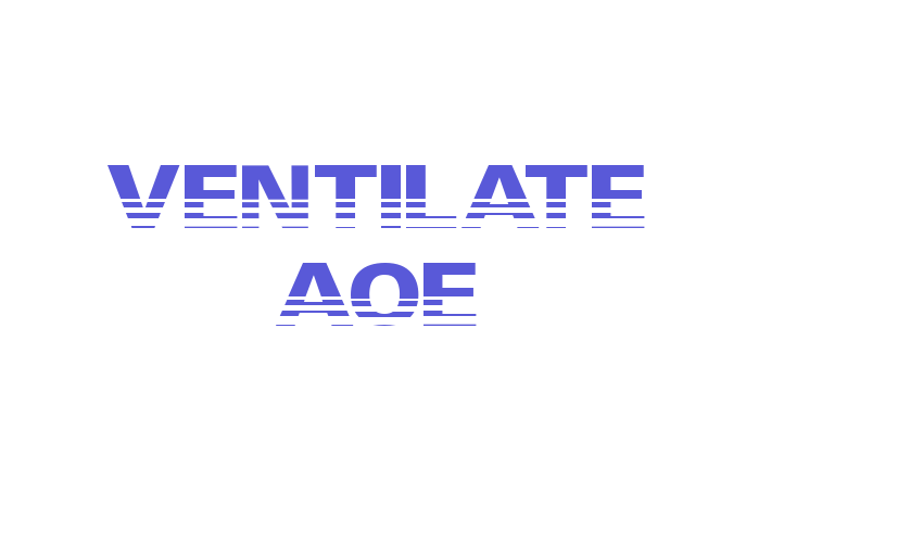 Ventilate AOE Font Download