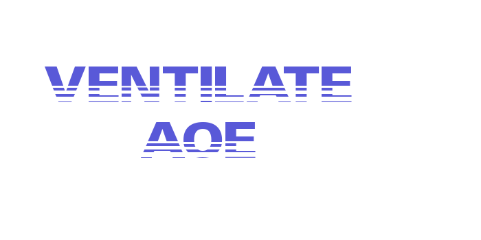 Ventilate AOE Font Download