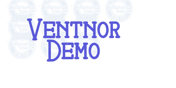 Ventnor Demo font free