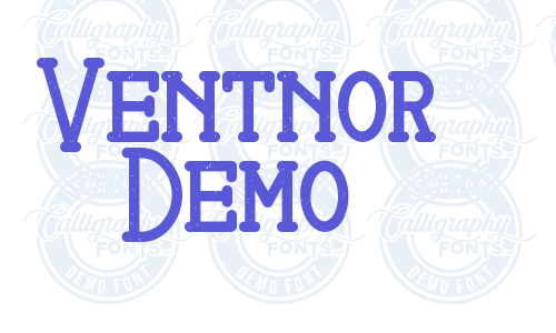 Ventnor Demo Font Download