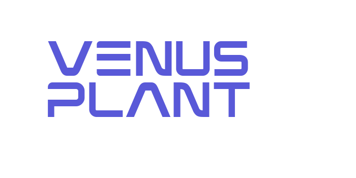 Venus Plant Font Download