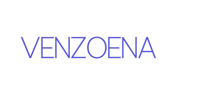 Venzoena Font