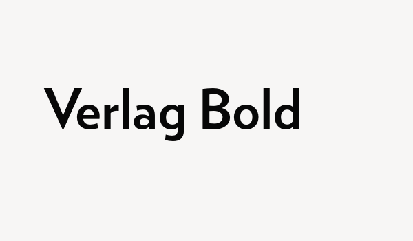 Verlag Bold Font