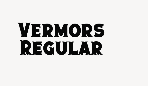 Vermors Regular Font