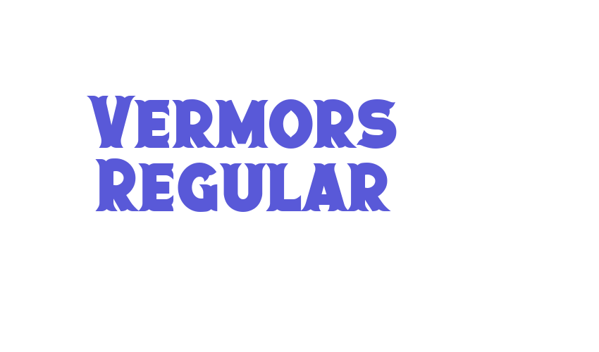 Vermors Regular Font Download