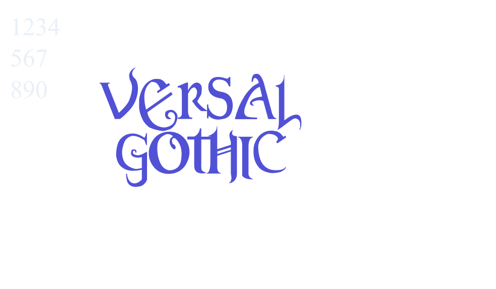 Versal Gothic-font-download