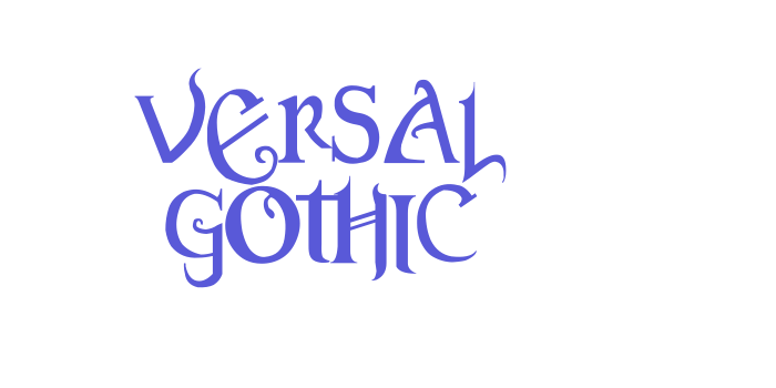 Versal Gothic Font