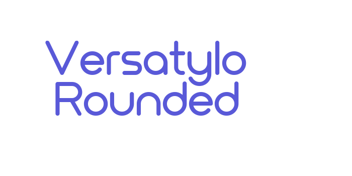 Versatylo Rounded Font Download