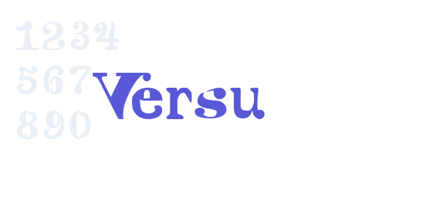 Versu font