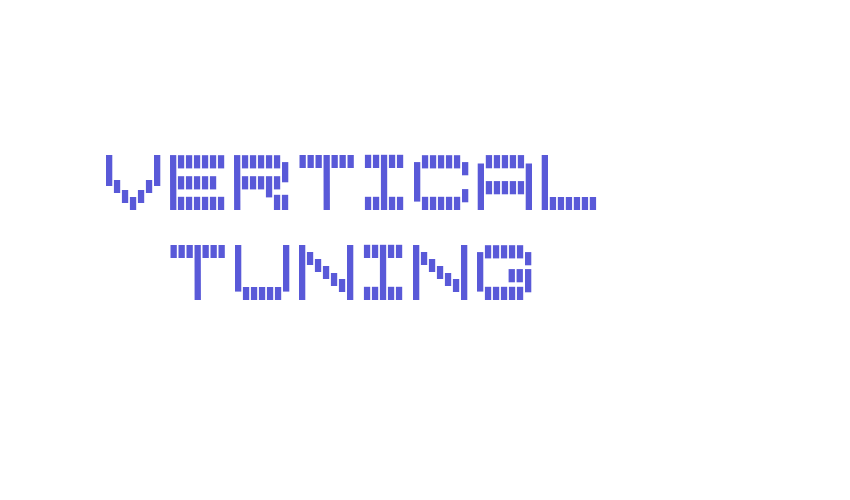 Vertical Tuning Font Download