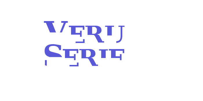 Veru Serif Font Download