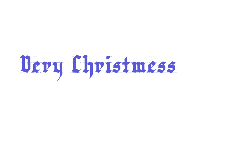 Very Christmess Font Download