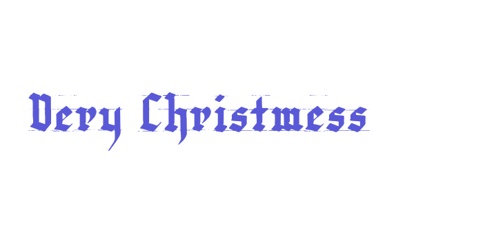 Very Christmess Font Download