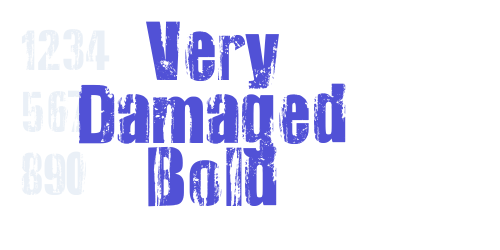 Very Damaged Bold-font-download