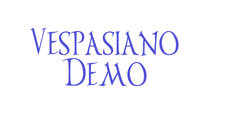 Vespasiano Demo-font-download
