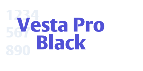 Vesta Pro Black-font-download