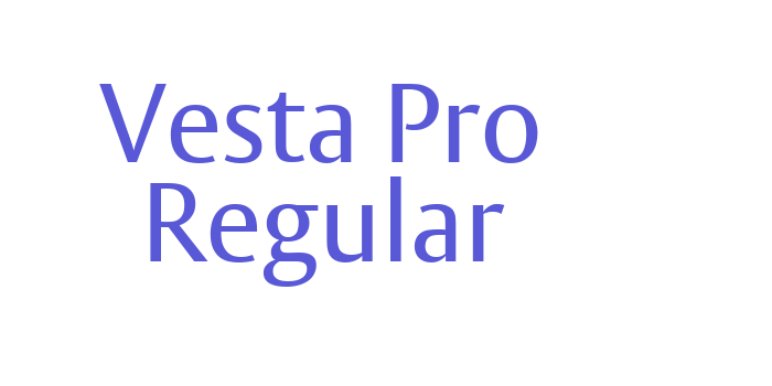 Vesta Pro Regular Font