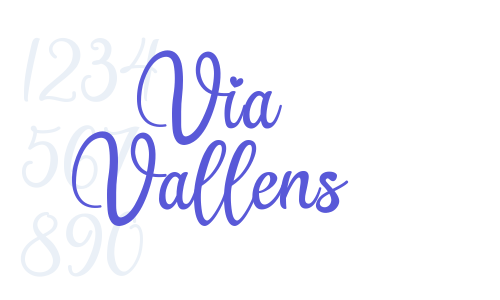 Via Vallens Font Download