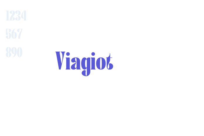 Viagiot font