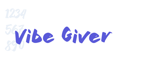 Vibe Giver font free