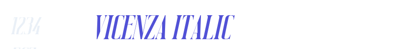 Vicenza Italic-font