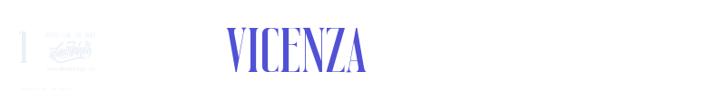 Vicenza-font
