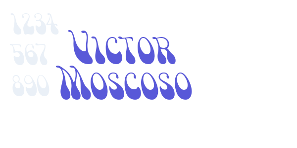 Victor Moscoso font free