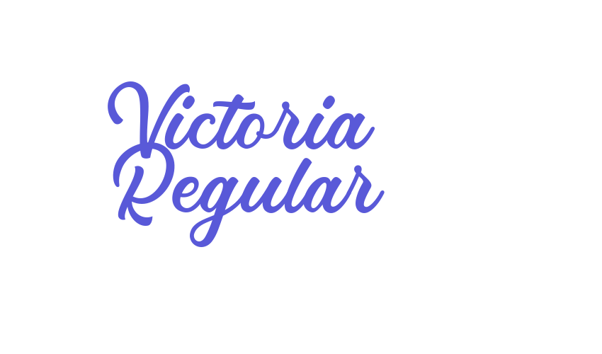 Victoria Regular Font