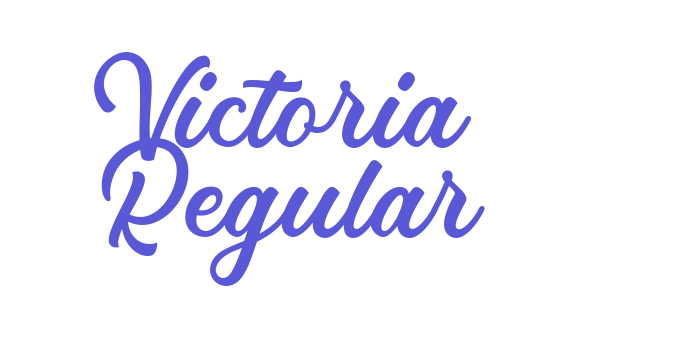 Victoria Regular Font