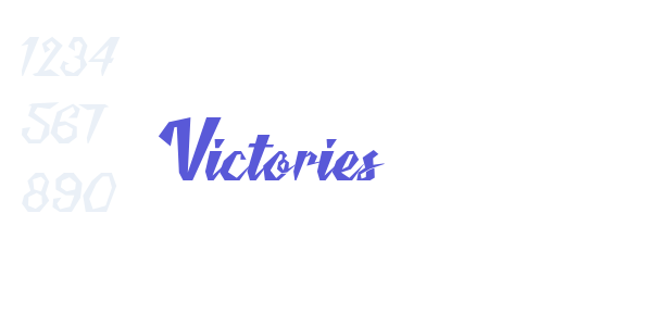 Victories font free