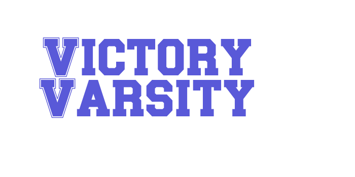 Victory Varsity Font Download