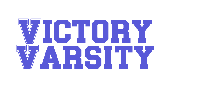 Victory Varsity Font