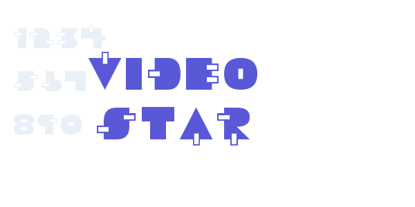 Video Star font