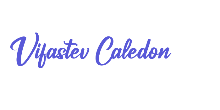 Vifastev Caledon Font