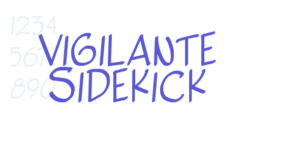 Vigilante Sidekick font free