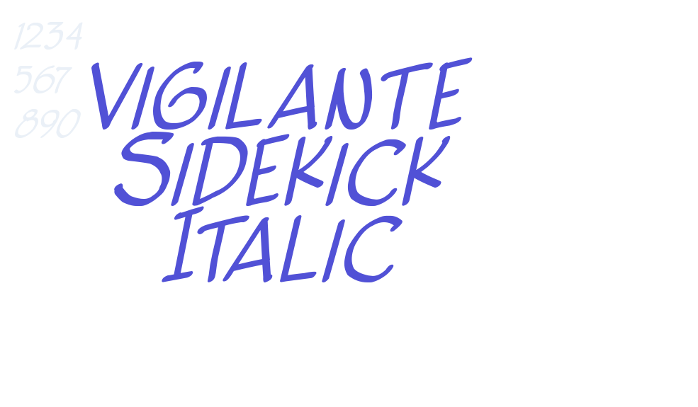 Vigilante Sidekick Italic-font-download