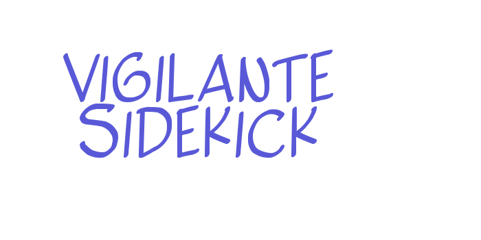 Vigilante Sidekick Font Download