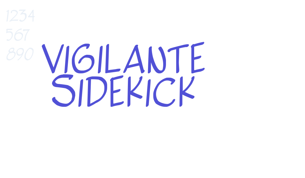 Vigilante Sidekick-font-download