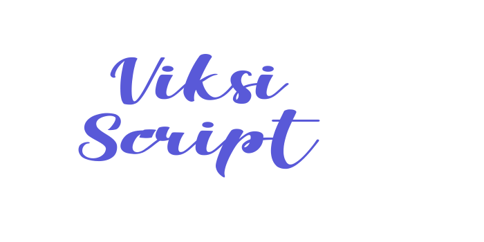 Viksi Script Font Download