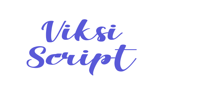 Viksi Script Font