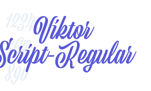 Viktor Script-Regular Font Download