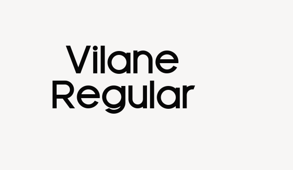 Vilane Regular Font