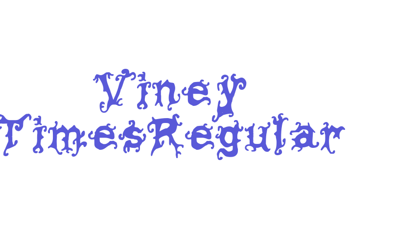 Viney TimesRegular Font Download