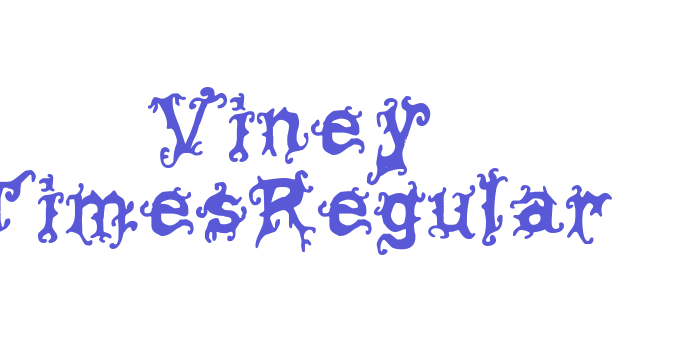 Viney TimesRegular Font Download