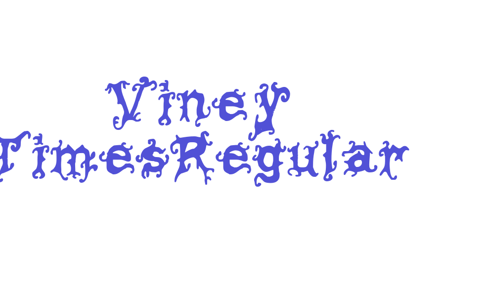 Viney TimesRegular-font-download