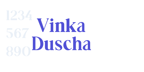 Vinka Duscha-font-download