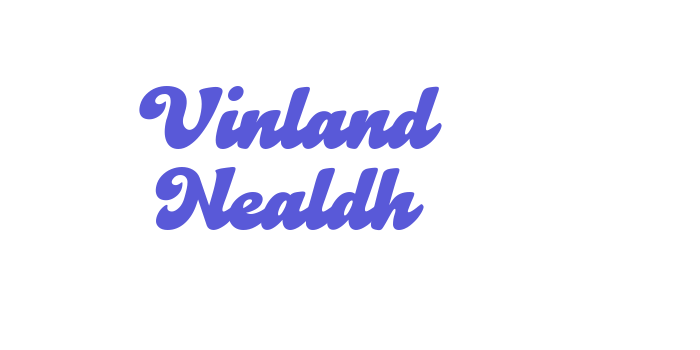 Vinland Nealdh Font Download